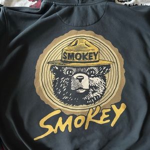 Limed edition from last year Smokey Bear zip Hoodie